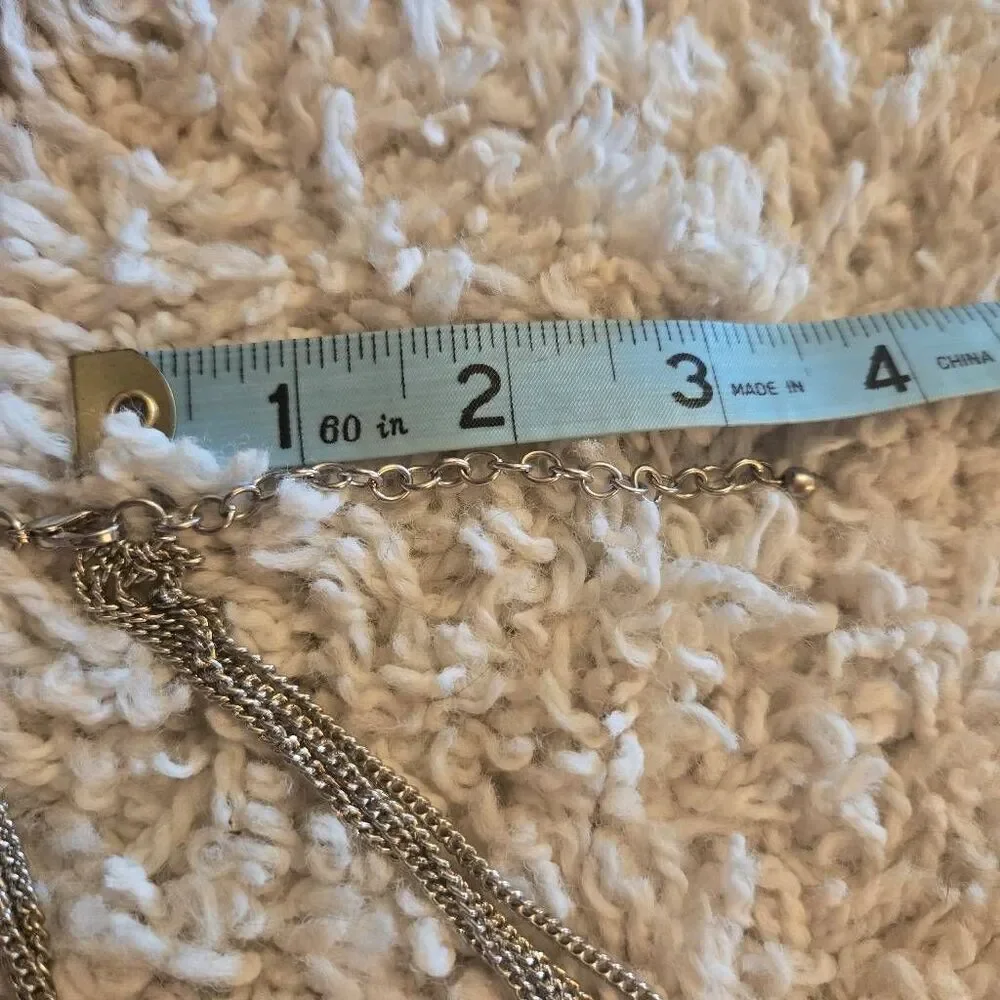 NWOT 5 strand Mixed Bead Necklace Turquoise